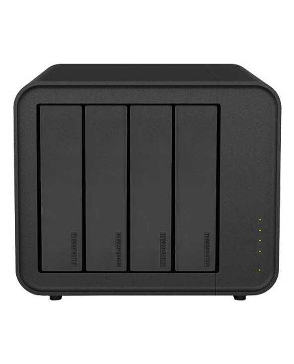 TerraMaster D8 HYBRID boîtier de disques Bureau Noir