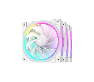 DeepCool FL12 WH-3 in 1 Boitier PC Ventilateur 12 cm Blanc 3 pièce(s)