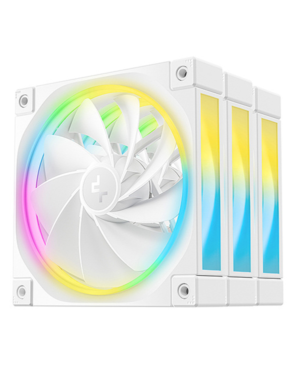 DeepCool FL12R WH-3 IN 1 Boitier PC Ventilateur 12 cm Blanc 3 pièce(s)
