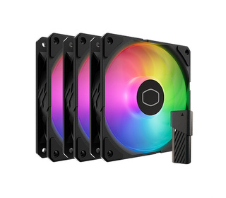 Cooler Master SickleFlow Edge 120 ARGB 3-Pack Fan Kit Boitier PC Ventilateur 12 cm Noir 1 pièce(s)