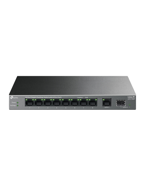 TP-Link LiteWave LS1210GP commutateur réseau Non-géré Gigabit Ethernet (10/100/1000) Connexion Ethernet, supportant l'alimentati