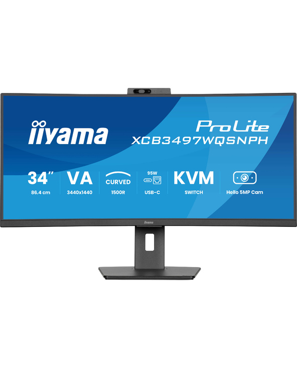 iiyama ProLite XCB3497WQSNPH-B1 34" 0,4 ms Noir