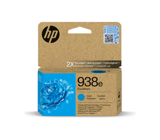 HP 938e Cartouche d’encre authentique Cyan EvoMore