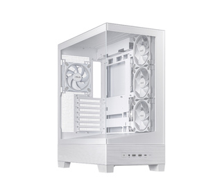ASUS A31 Plus TG ARGB WHITE Midi Tower Blanc