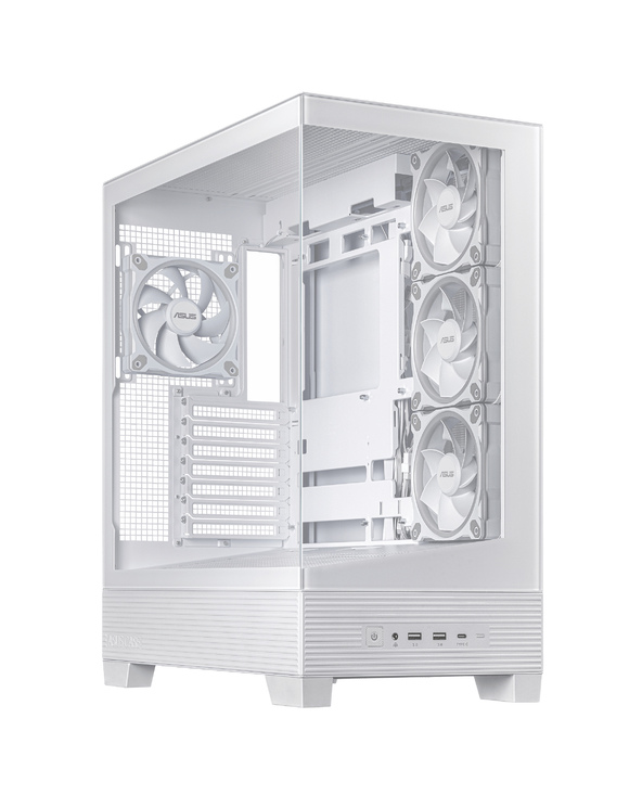 ASUS A31 Plus TG ARGB WHITE Midi Tower Blanc