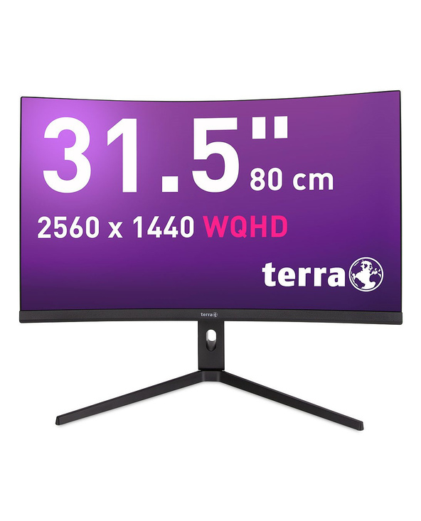 TERRA 3285W 31.5" LCD Wide Quad HD 1 ms Noir