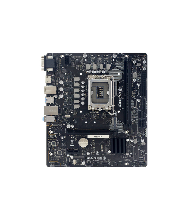 Biostar H610MH D5 carte mère Intel H610 LGA 1700 micro ATX