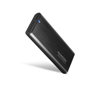 Axagon EEM2-SB2 Boîtier de disques de stockage Enceinte ssd Noir M.2