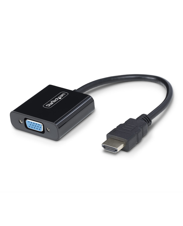 StarTech.com Adaptateur HDMI vers VGA, Convertisseur Vidéo Actif pour Ordinateur Portable/Bureau, 1920x1080 (1080p), Source HDMI