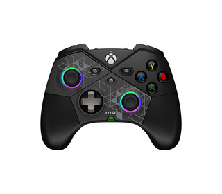 MSI FORCE PRO W CONTROLLER Noir USB 2.0 Manette de jeu Analogique/Numérique Android, PC, Xbox One S, Xbox One X, Xbox Series S, 