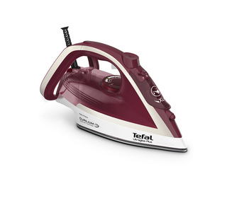 Tefal Ultimate Pure FV6810 Fer à vapeur 2800 W Rouge, Argent