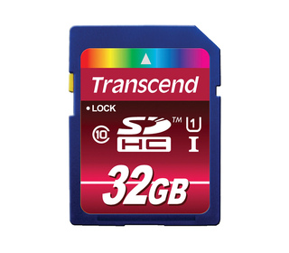 Transcend 32GB SDHC CL 10 UHS-1 32 Go MLC Classe 10