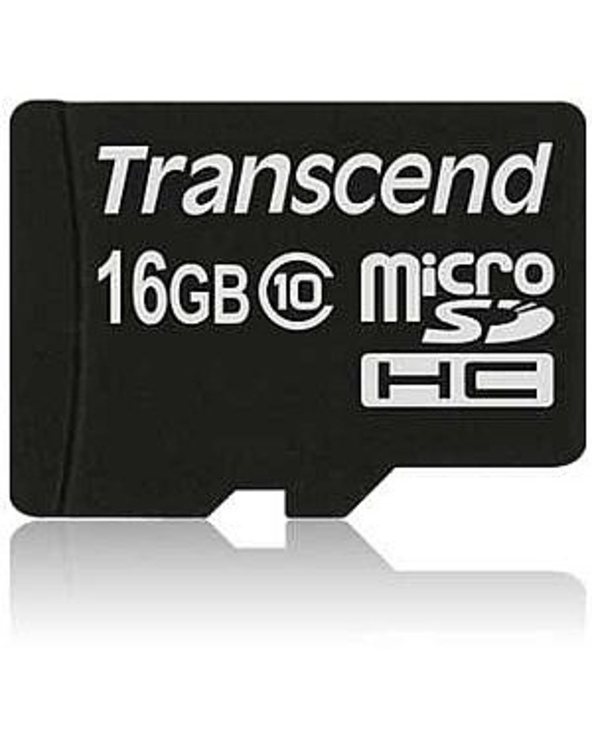Transcend TS16GUSDC10 mémoire flash 16 Go MicroSDHC NAND Classe 10