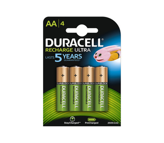Duracell 4xAA Batterie rechargeable AA