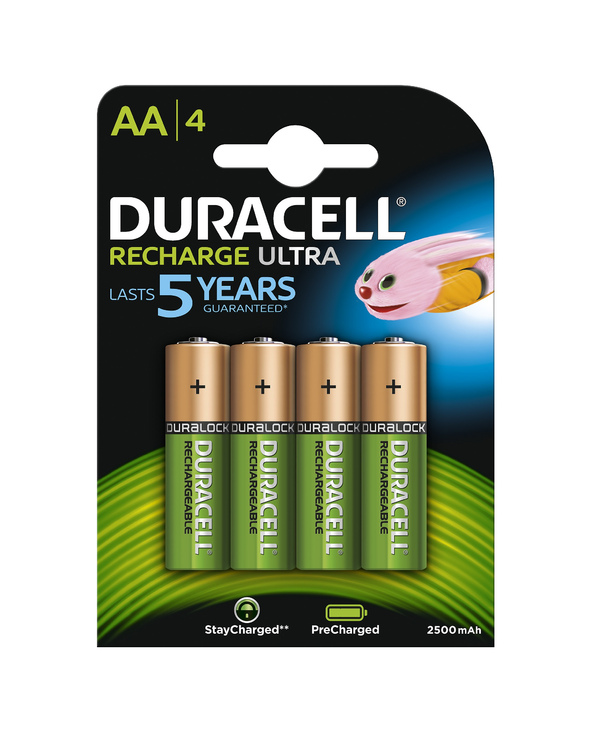 Duracell 4xAA Batterie rechargeable AA
