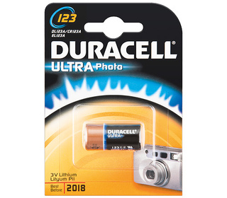 Duracell CR123A 1-BL Ultra Batterie à usage unique Lithium