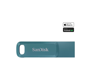 SanDisk Ultra Dual Drive Go lecteur USB flash 1 To USB Type-C 3.2 Gen 1 (3.1 Gen 1) Turquoise