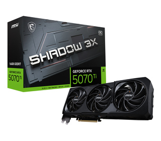 MSI GeForce RTX5070 Ti 16G SHADOW 3X OC NVIDIA GeForce RTX 5070 Ti 12 Go GDDR7