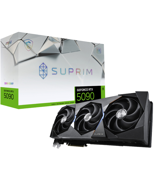 MSI SUPRIM GEFORCE RTX 5090 32G SOC carte graphique NVIDIA 32 Go GDDR7