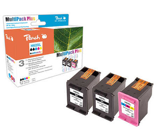 Peach 0F319640 cartouche d'encre 3 pièce(s) Noir, Cyan, Magenta, Jaune