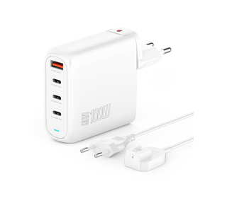 4smarts GaN Flex Pro Universel Blanc Secteur Charge rapide Intérieure