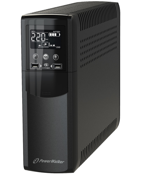 PowerWalker VI 1000 CSW alimentation d'énergie non interruptible Interactivité de ligne 1 kVA 600 W 4 sortie(s) CA