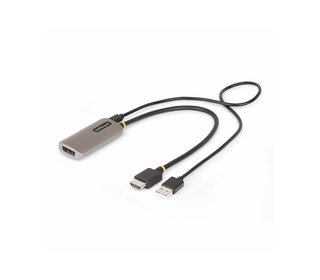 StarTech.com Câble Adaptateur HDMI vers DisplayPort de 30cm, 8K 60Hz, Convertisseur Vidéo Actif HDMI 2.1 vers DP 1.4, Câble HDMI
