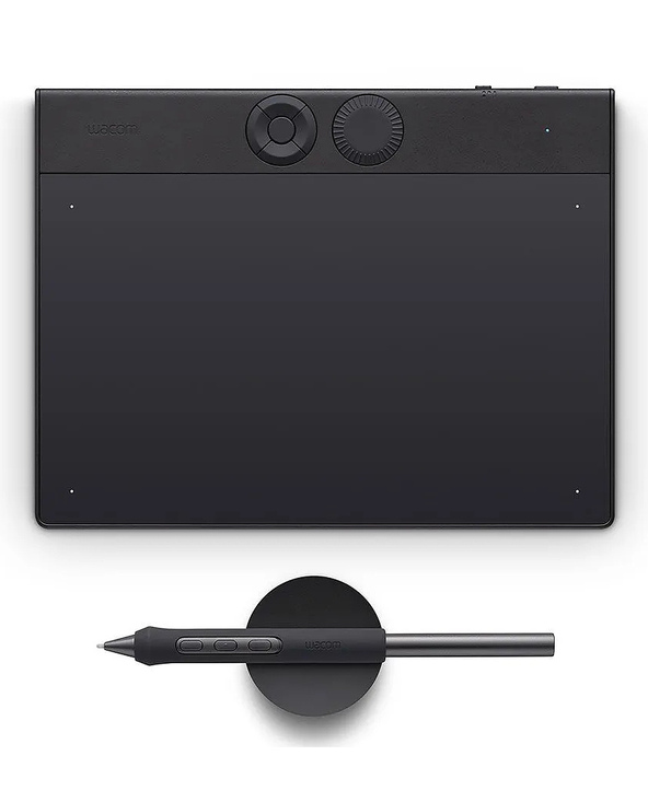 Wacom Intuos Pro Small – 2025 tablette graphique Noir 187 x 105 mm USB/Bluetooth