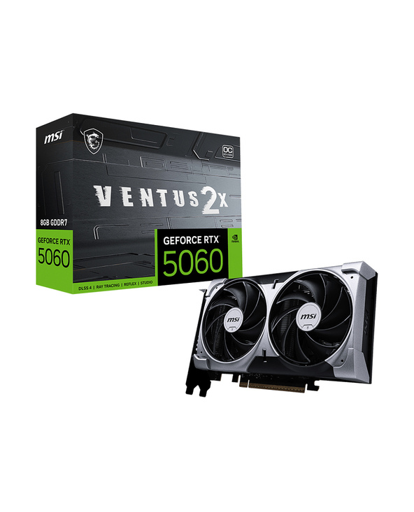 MSI GeForce RTX 5060 8G VENTUS 2X OC NVIDIA 8 Go GDDR7