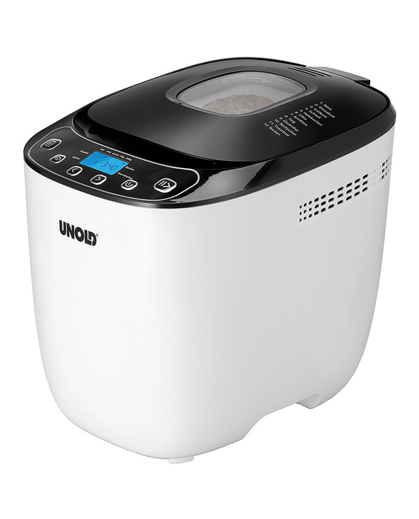 Unold 68010 machine à pain 550 W Noir, Blanc