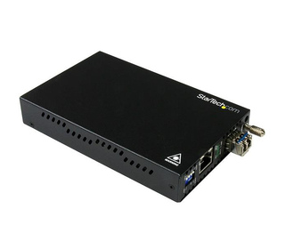 StarTech.com Convertisseur de média fibre optique Gigabit Ethernet - Monomode LC - 20 km