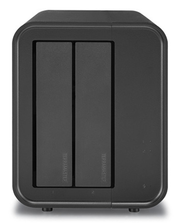 TerraMaster D2-320 boîtier de disques Bureau Noir
