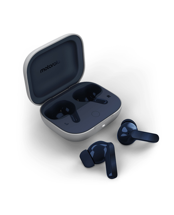 Motorola Moto Buds Écouteurs Sans fil Ecouteurs Appels/Musique/Sport/Au quotidien Bluetooth Bleu