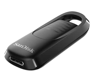 SanDisk SDCZ480-128G-G46 lecteur USB flash 128 Go USB Type-C 3.2 Gen 1 (3.1 Gen 1) Noir