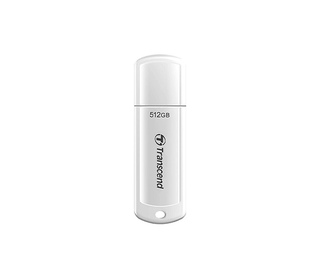 Transcend JetFlash 700/730 lecteur USB flash 512 Go USB Type-A 3.2 Gen 1 (3.1 Gen 1) Noir, Blanc