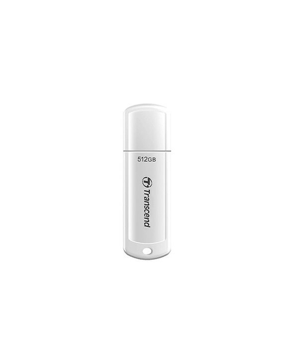 Transcend JetFlash 700/730 lecteur USB flash 512 Go USB Type-A 3.2 Gen 1 (3.1 Gen 1) Noir, Blanc
