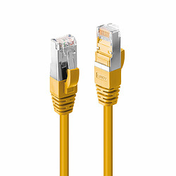 Lindy 47868 câble de réseau Jaune 10 m Cat6a S/FTP (S-STP)