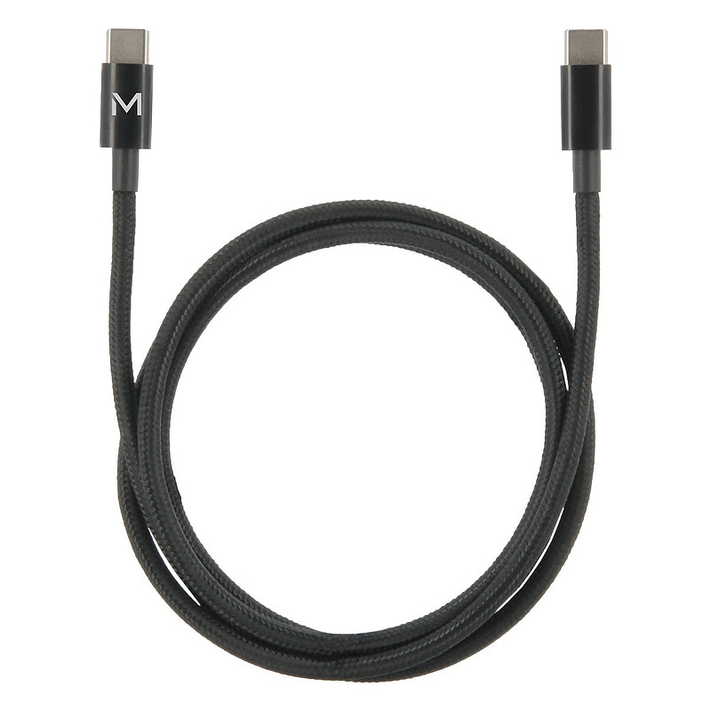 Mobilis 001389 câble USB 1 m USB C Noir