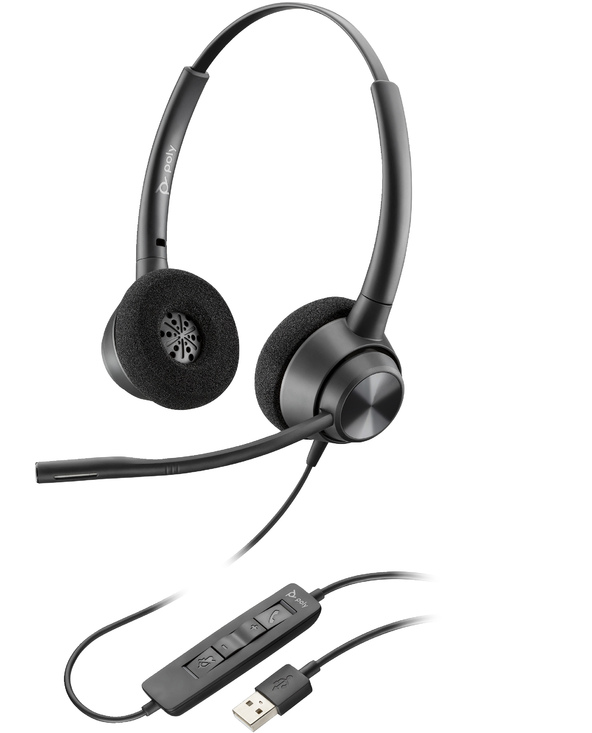 POLY Casque à oreille simple (monaural) EncorePro 310 USB-A TAA