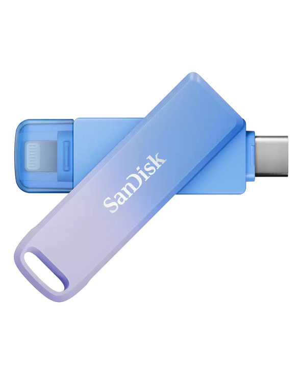 SanDisk Creator Phone Drive lecteur USB flash 256 Go USB Type-C / Lightning 3.2 Gen 1 (3.1 Gen 1) Bleu, Lilas