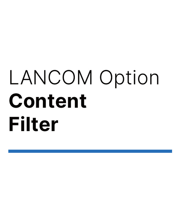 LANCOM Content Filter +100 Option 3-Years