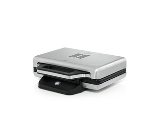 WMF 0415150011 gaufrier et appareil à croque-monsieur 800 W Noir, Argent