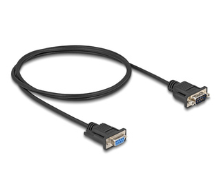 DeLOCK Câble Serial RS-232 D-Sub9 mâle à femelle 1 m