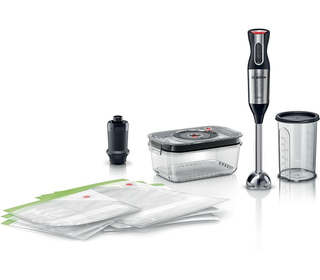 Bosch MSM6S20B 0,6 L Mélangeur par immersion 1000 W Noir, Argent