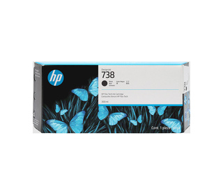 HP 738 300-ml Black DesignJet Ink Cartridge cartouche d'encre 1 pièce(s) Original Rendement élevé (XL) Noir