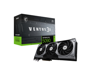 MSI VENTUS GEFORCE RTX 5090 32G 3X OC carte graphique NVIDIA 32 Go GDDR7
