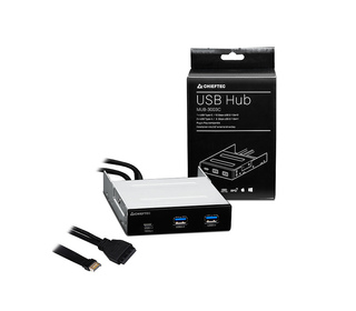 Chieftec MUB-3003 Obturateur de baie de lecteur Noir