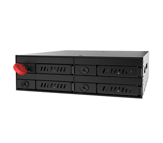 Chieftec CMR-425 Obturateur de baie de lecteur Panneau de support Noir