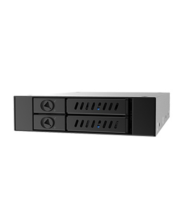 Chieftec CMR-225 Obturateur de baie de lecteur Panneau de support Noir