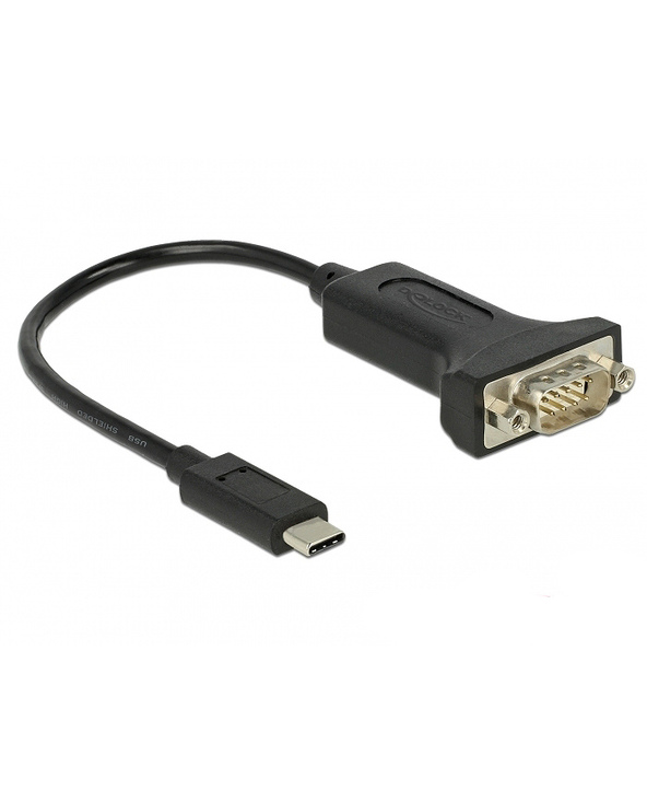 DeLOCK 63908 câble Série Noir 0,15 m DB-9